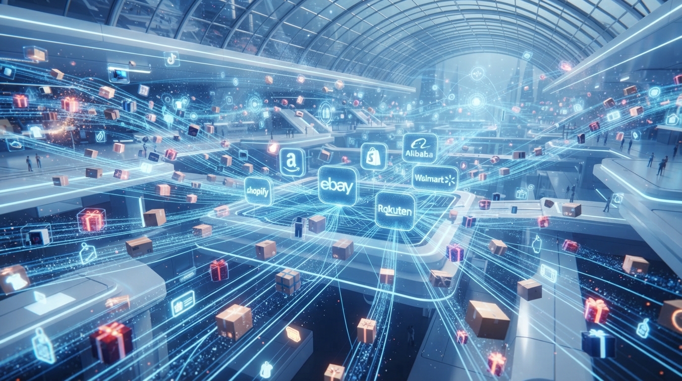 a_wide_cinematic_shot_of_a_bustling_digital_marketplace_ecosystem._floating_3d