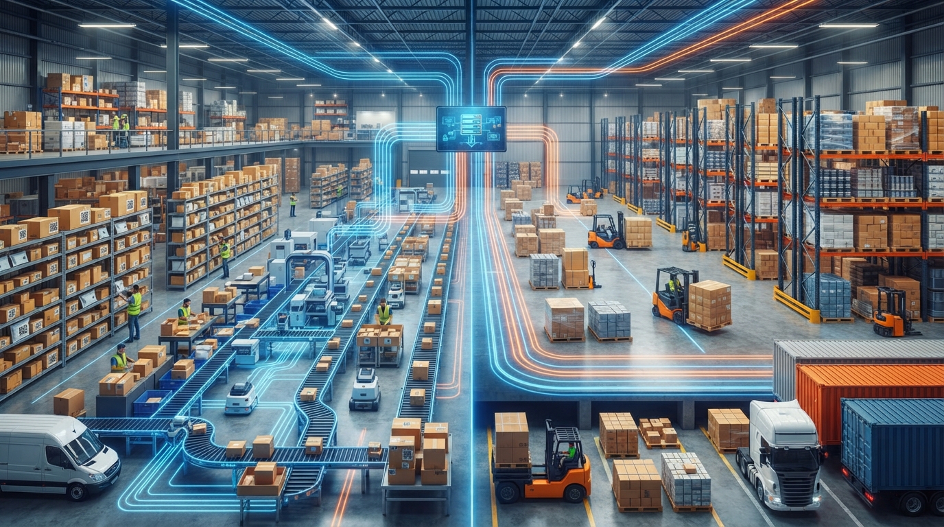 b2c_b2b_order_fulfillment_a_dual_themed_visual_showing_a_split_between
