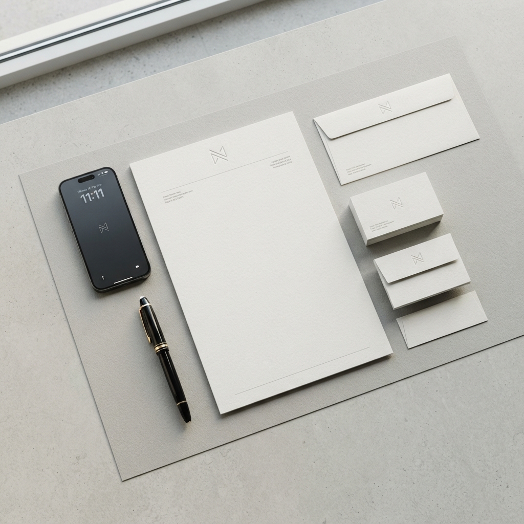 corporate_identity_a_stylish_flat_lay_of_corporate_stationery_items_business