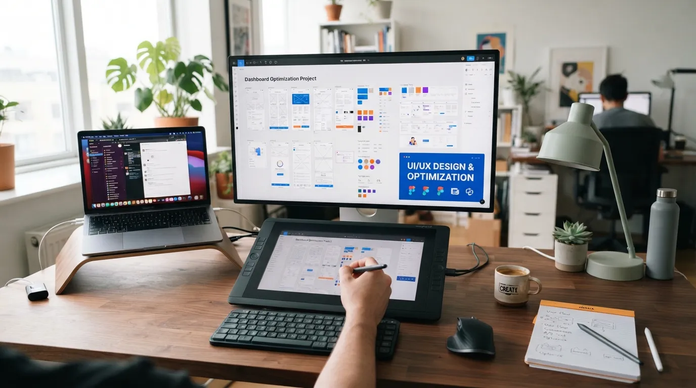 Artistic and clean view of - Web & App Development