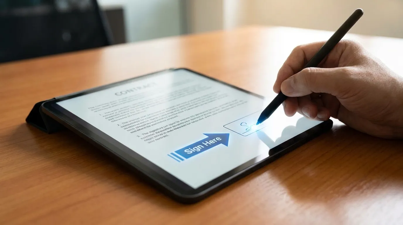 E signature - ERP / CRM Solutions